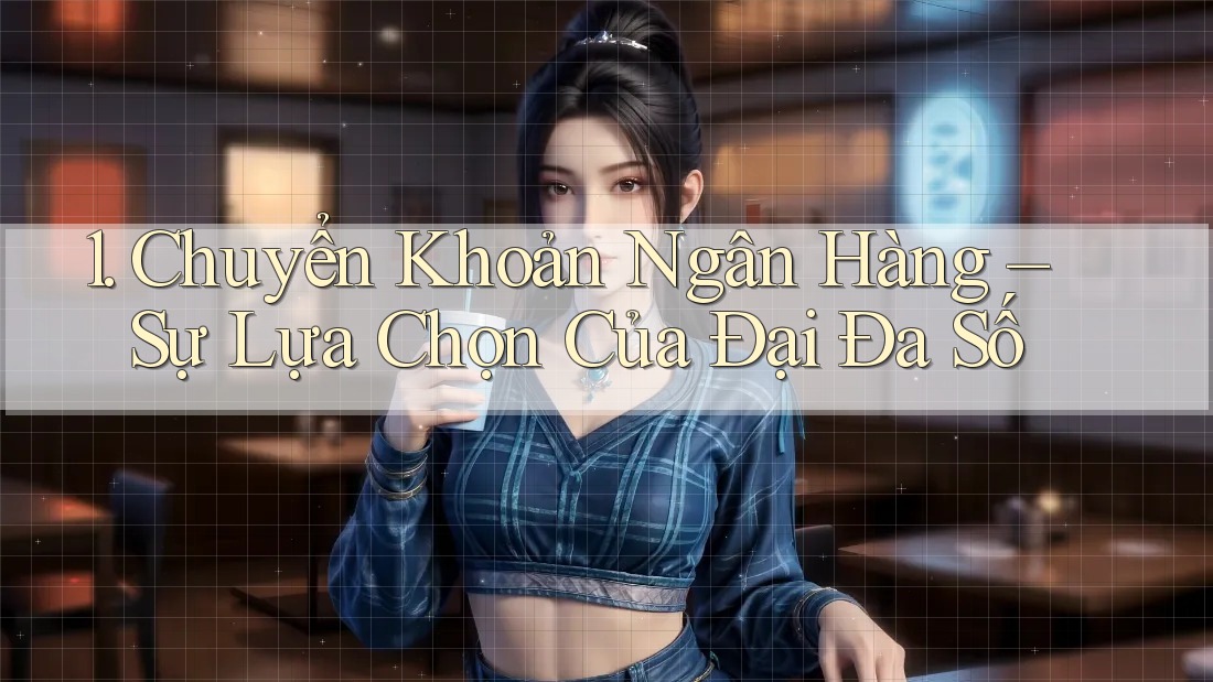 1. Chuyển Khoản Ngân Hàng – Sự Lựa Chọn Của Đại Đa Số 1. Chuyển Khoản Ngân Hàng – Sự Lựa Chọn Của Đại Đa Số