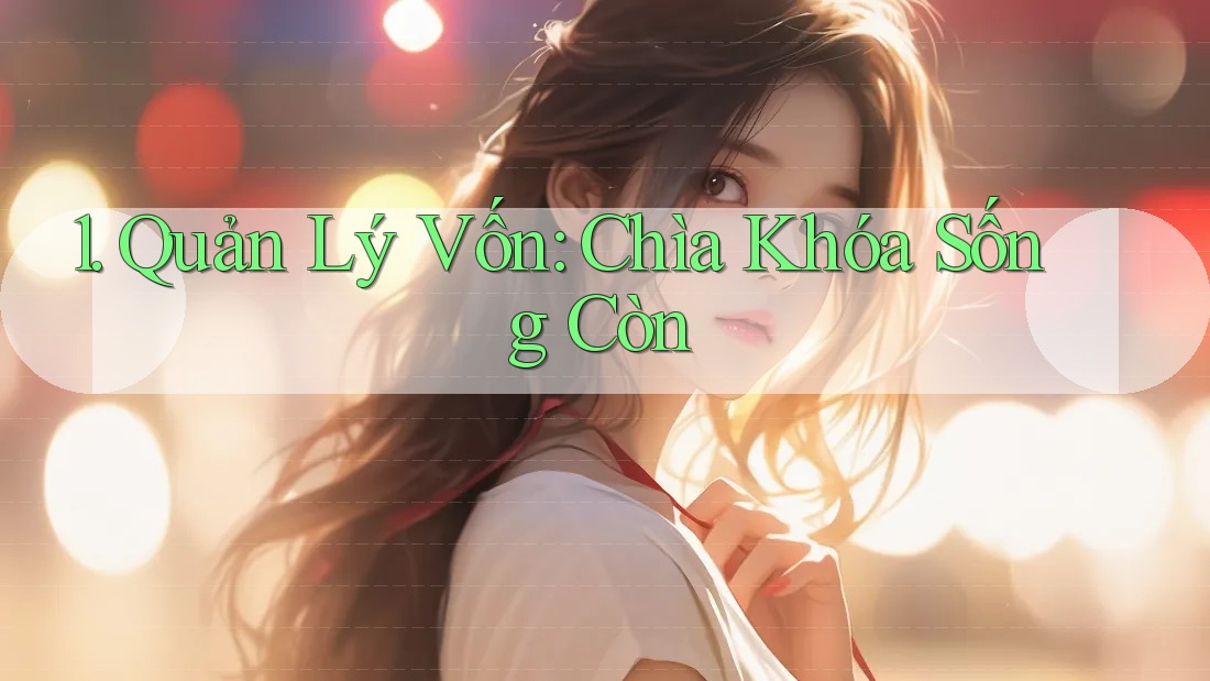 1. Quản Lý Vốn: Chìa Khóa Sống Còn