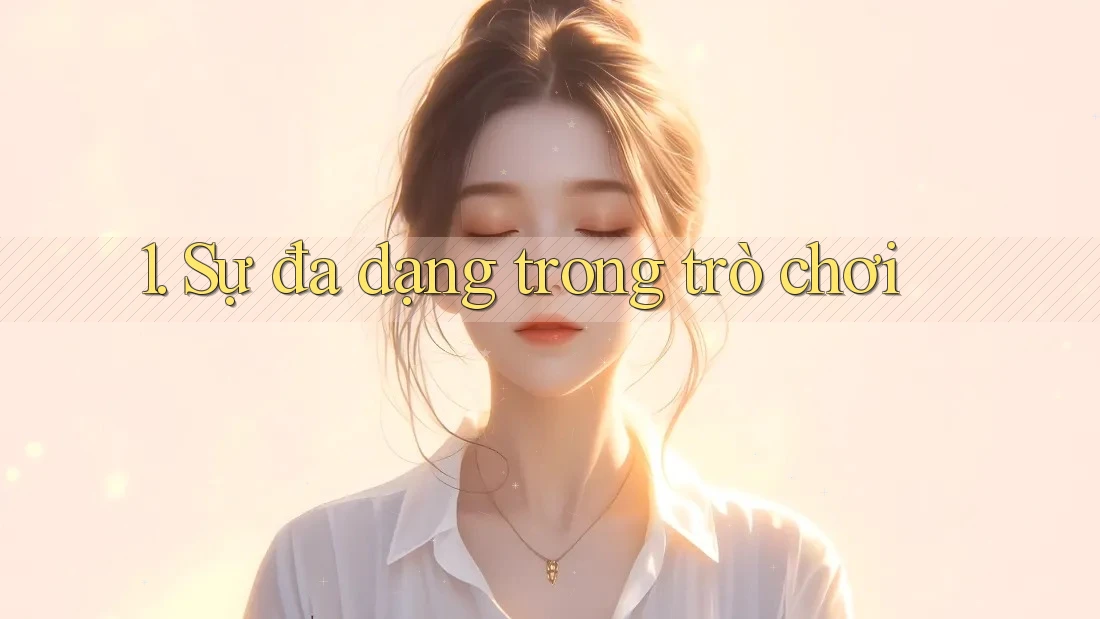 1. Sự đa dạng trong trò chơi 1. Sự đa dạng trong trò chơi