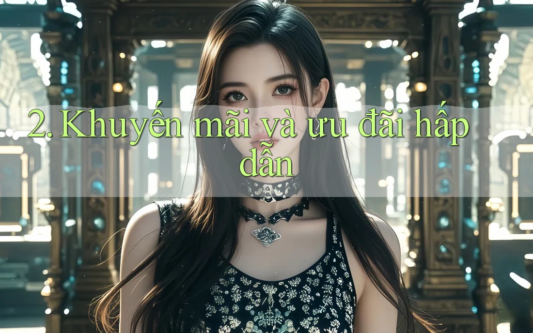 2. Khuyến mãi và ưu đãi hấp dẫn 2. Khuyến mãi và ưu đãi hấp dẫn