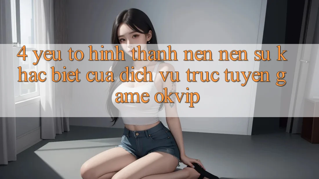 4. Yếu Tố Hình thành nên Nên Sự Khác Biệt Của Dịch vụ trực tuyến Game OKVIP