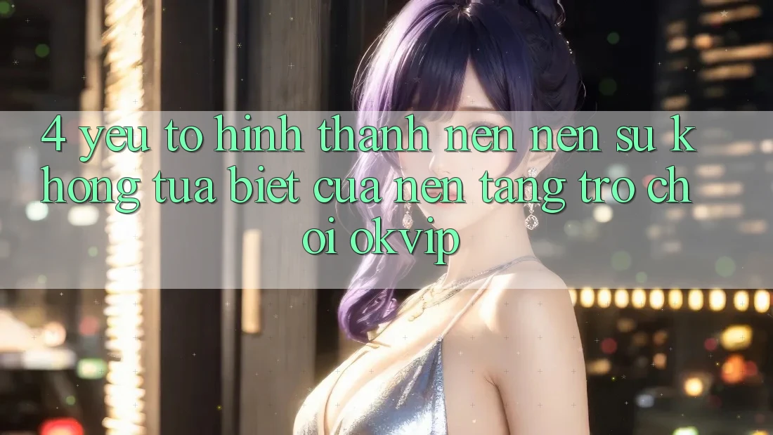 4. Yếu Tố Hình thành nên Nên Sự Không tựa Biệt Của Nền Tảng Trò chơi OKVIP