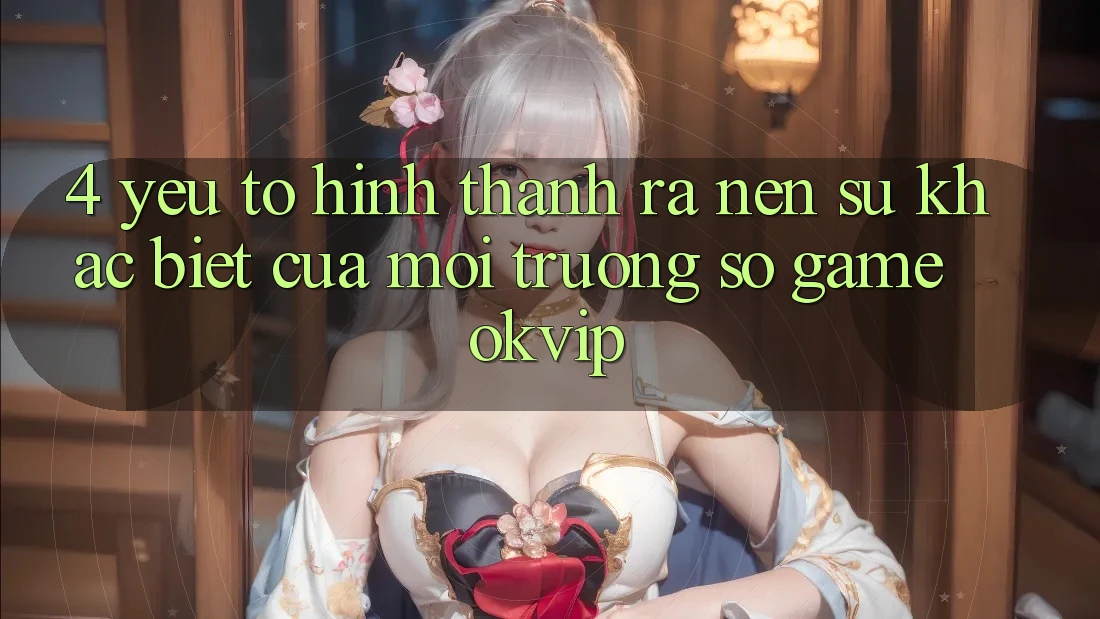4. Yếu Tố Hình thành ra Nên Sự Khác Biệt Của Môi trường số Game OKVIP 4. Yếu Tố Hình thành ra Nên Sự Khác Biệt Của Môi trường số Game OKVIP