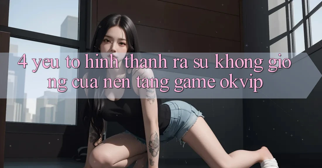 4. Yếu Tố Hình thành ra Sự Không giống Của Nền Tảng Game OKVIP 4. Yếu Tố Hình thành ra Sự Không giống Của Nền Tảng Game OKVIP