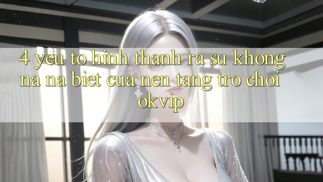 4. Yếu Tố Hình thành ra Sự Không na ná Biệt Của Nền Tảng Trò chơi OKVIP