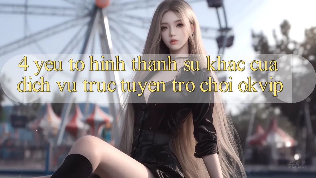 4. Yếu Tố Hình thành Sự Khác Của Dịch vụ trực tuyến Trò chơi OKVIP 4. Yếu Tố Hình thành Sự Khác Của Dịch vụ trực tuyến Trò chơi OKVIP