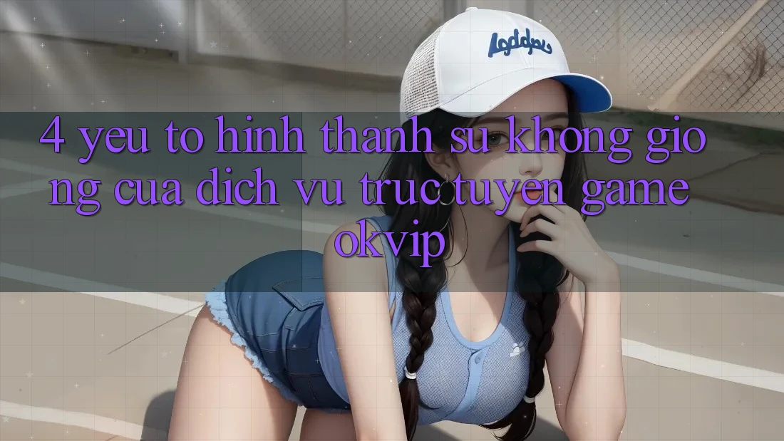 4. Yếu Tố Hình thành Sự Không giống Của Dịch vụ trực tuyến Game OKVIP