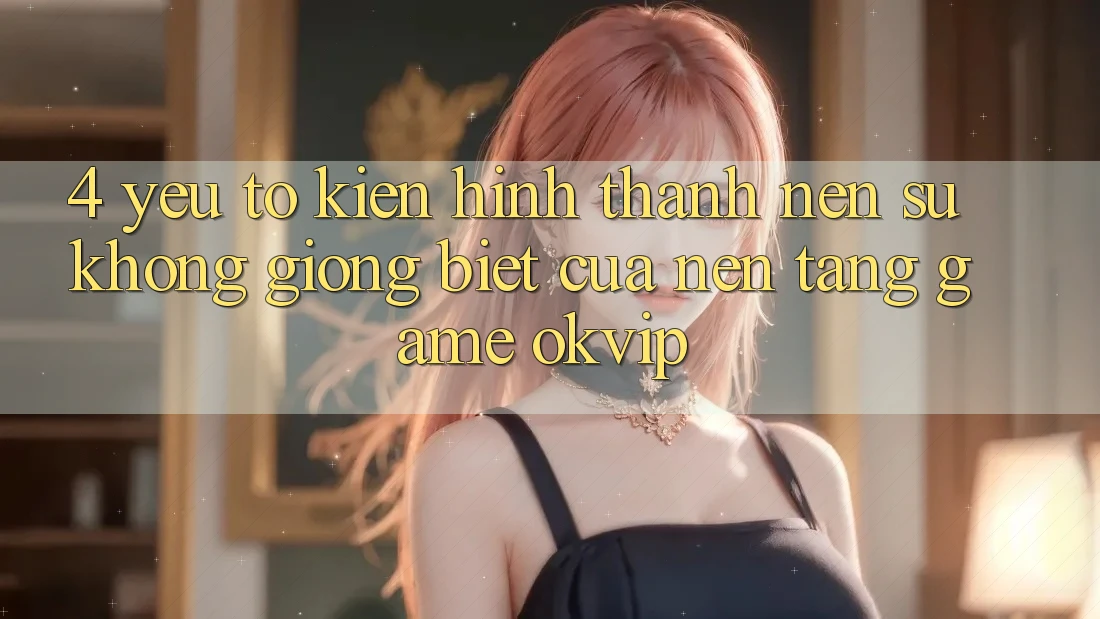 4. Yếu Tố Kiến hình thành Nên Sự Không giống Biệt Của Nền Tảng Game OKVIP