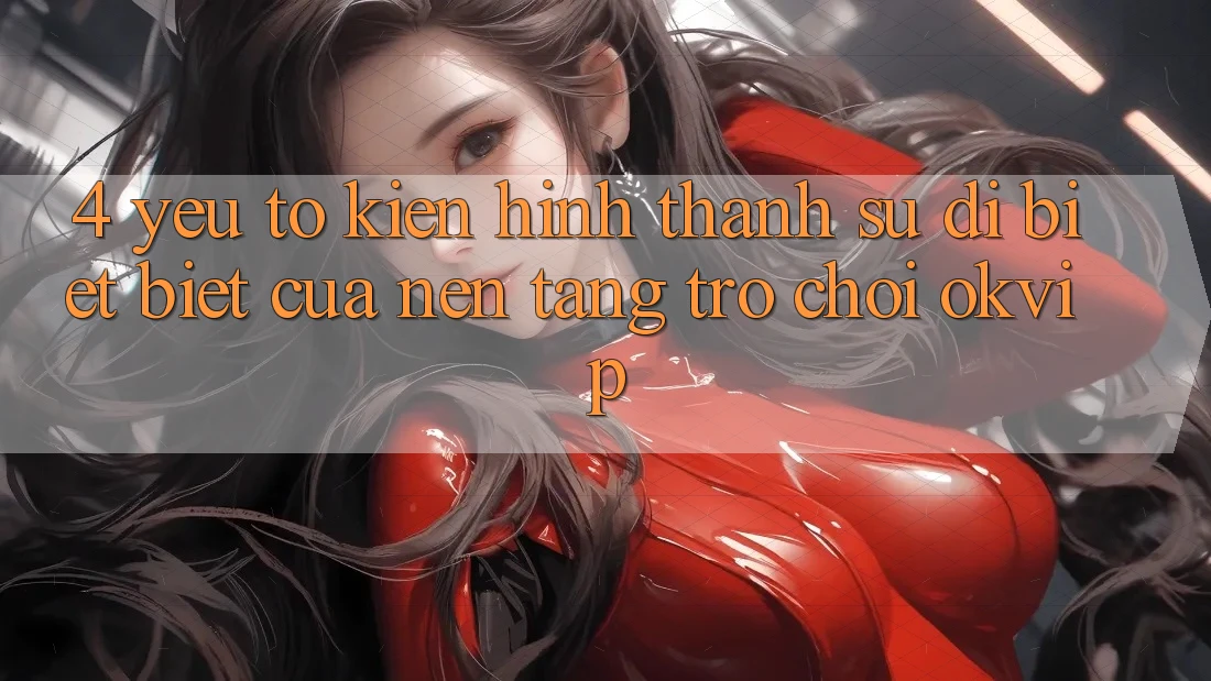 4. Yếu Tố Kiến hình thành Sự Dị biệt Biệt Của Nền Tảng Trò chơi OKVIP 4. Yếu Tố Kiến hình thành Sự Dị biệt Biệt Của Nền Tảng Trò chơi OKVIP