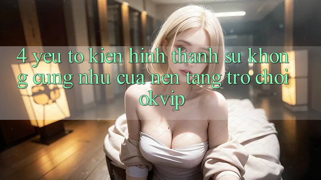 4. Yếu Tố Kiến hình thành Sự Không cũng như Của Nền Tảng Trò chơi OKVIP
