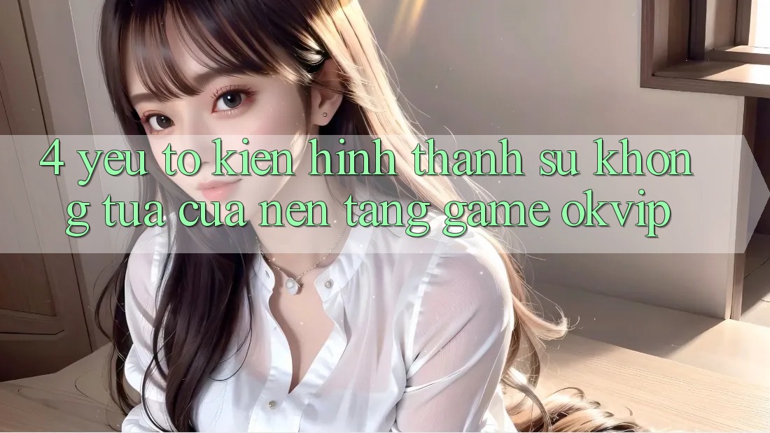 4. Yếu Tố Kiến hình thành Sự Không tựa Của Nền Tảng Game OKVIP