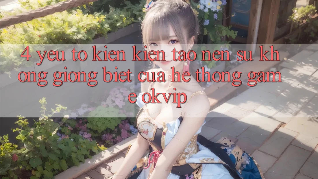 4. Yếu Tố Kiến kiến tạo Nên Sự Không giống Biệt Của Hệ thống Game OKVIP