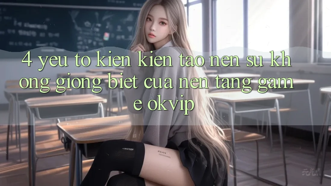 4. Yếu Tố Kiến kiến tạo Nên Sự Không giống Biệt Của Nền Tảng Game OKVIP 4. Yếu Tố Kiến kiến tạo Nên Sự Không giống Biệt Của Nền Tảng Game OKVIP