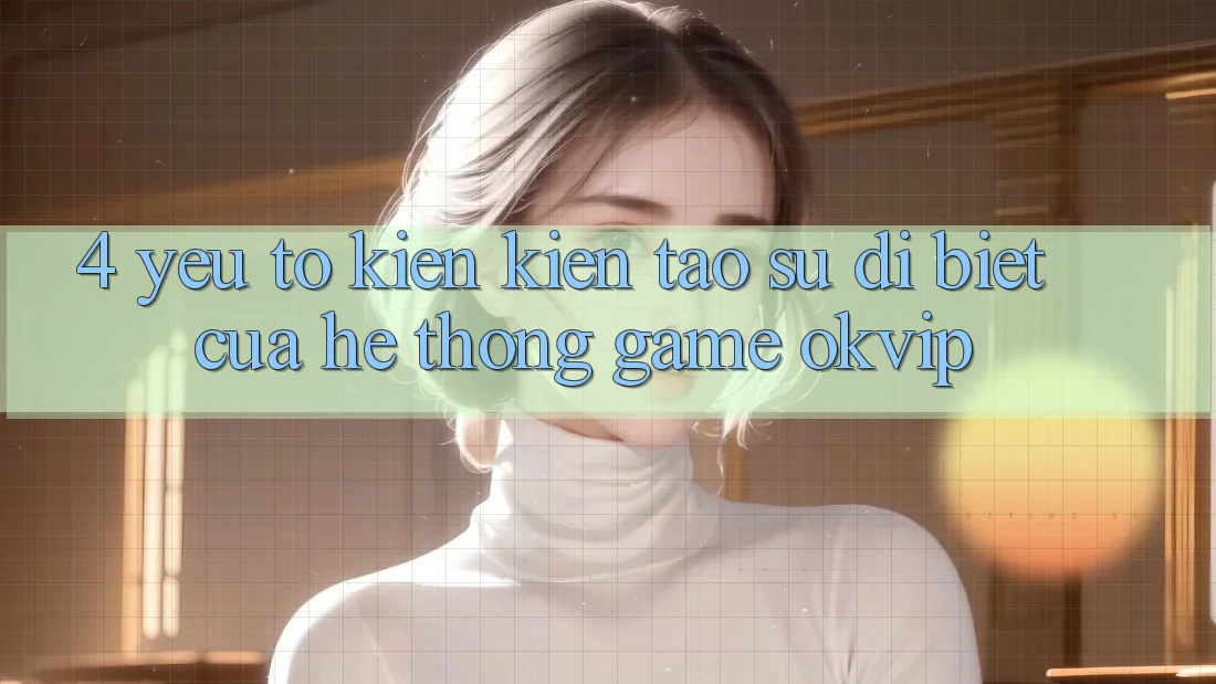 4. Yếu Tố Kiến kiến tạo Sự Dị biệt Của Hệ thống Game OKVIP 4. Yếu Tố Kiến kiến tạo Sự Dị biệt Của Hệ thống Game OKVIP