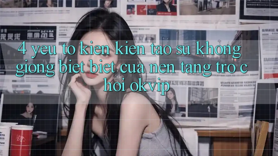 4. Yếu Tố Kiến kiến tạo Sự Không giống biệt Biệt Của Nền Tảng Trò chơi OKVIP