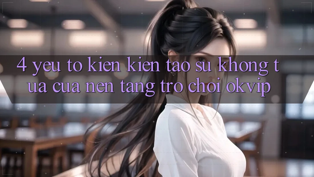 4. Yếu Tố Kiến kiến tạo Sự Không tựa Của Nền Tảng Trò chơi OKVIP