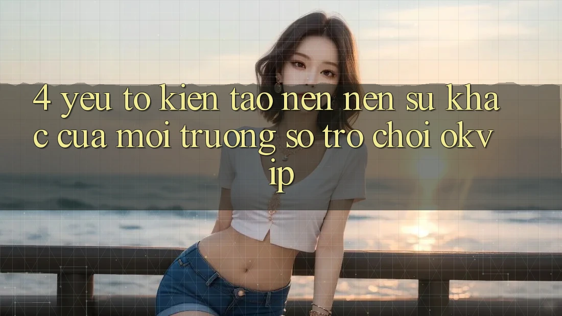 4. Yếu Tố Kiến tạo nên Nên Sự Khác Của Môi trường số Trò chơi OKVIP 4. Yếu Tố Kiến tạo nên Nên Sự Khác Của Môi trường số Trò chơi OKVIP