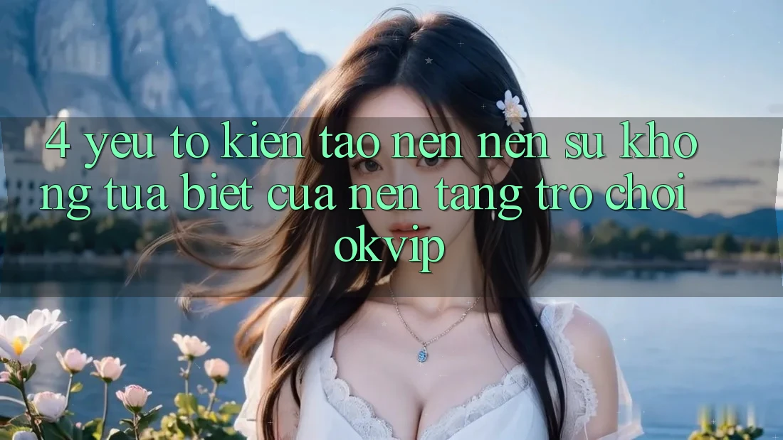 4. Yếu Tố Kiến tạo nên Nên Sự Không tựa Biệt Của Nền Tảng Trò chơi OKVIP 4. Yếu Tố Kiến tạo nên Nên Sự Không tựa Biệt Của Nền Tảng Trò chơi OKVIP