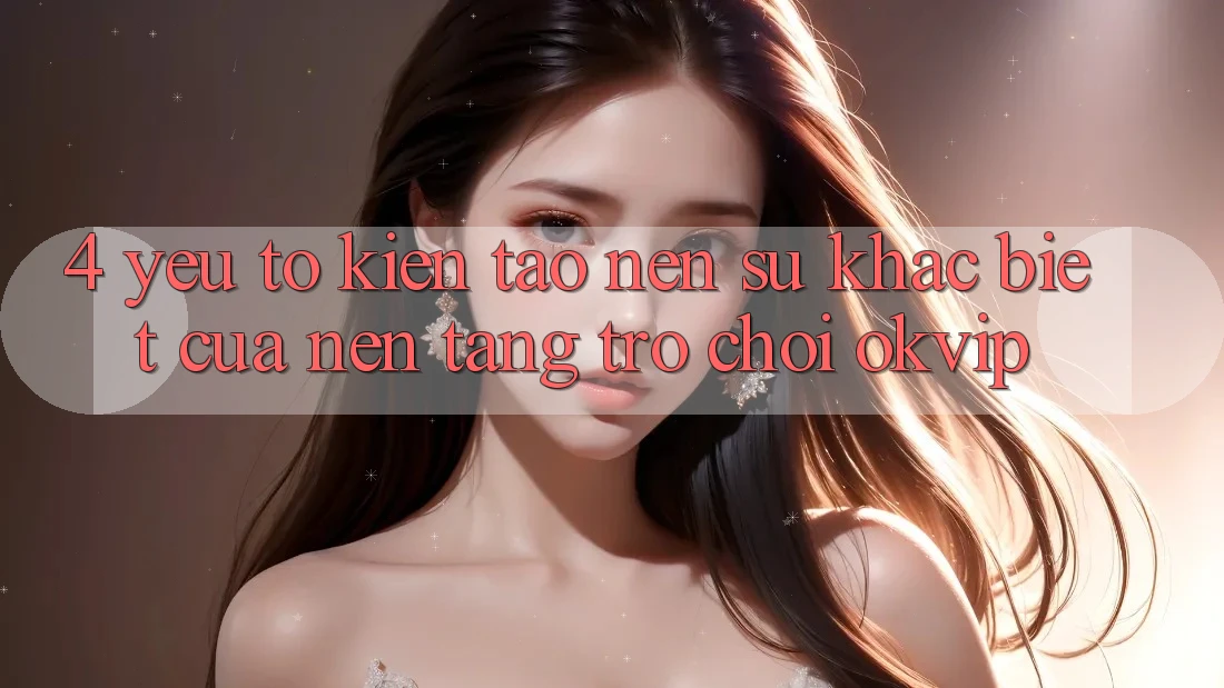 4. Yếu Tố Kiến tạo Nên Sự Khác Biệt Của Nền Tảng Trò chơi OKVIP 4. Yếu Tố Kiến tạo Nên Sự Khác Biệt Của Nền Tảng Trò chơi OKVIP