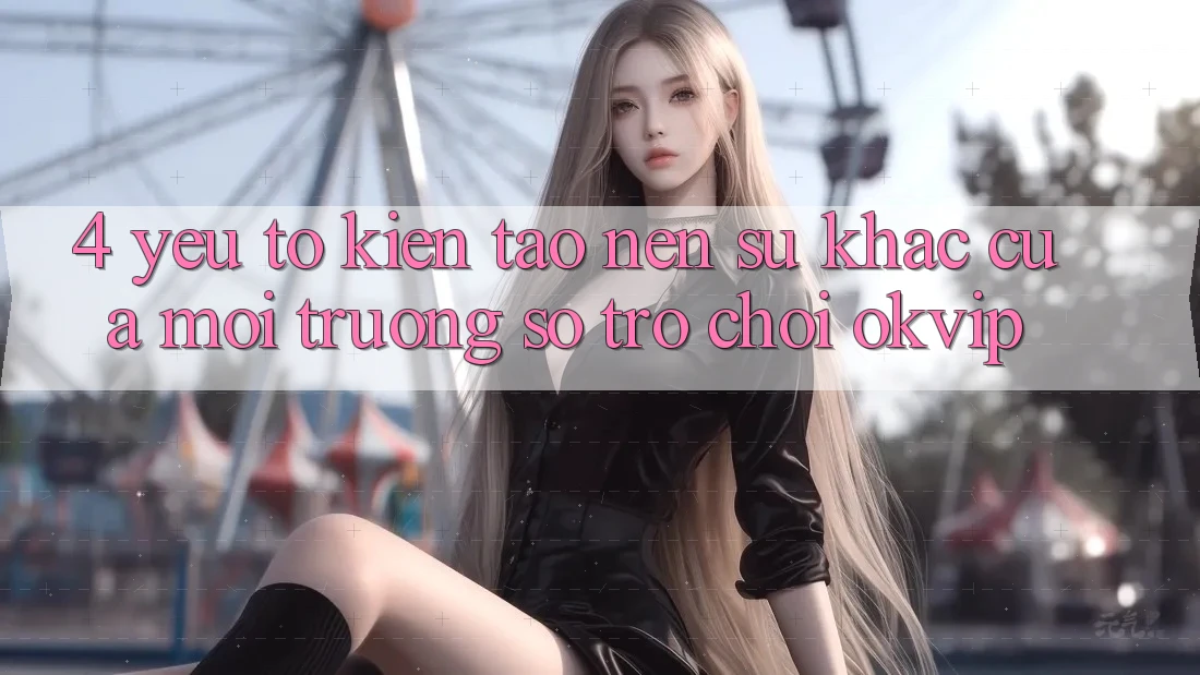 4. Yếu Tố Kiến tạo Nên Sự Khác Của Môi trường số Trò chơi OKVIP