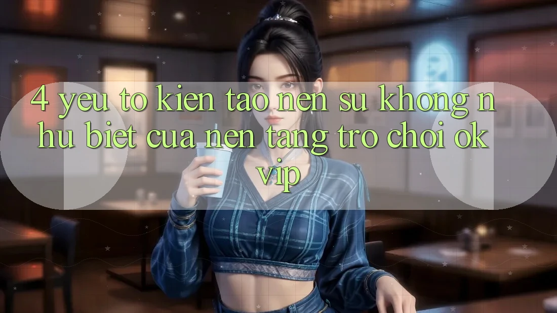 4. Yếu Tố Kiến tạo Nên Sự Không như Biệt Của Nền Tảng Trò chơi OKVIP 4. Yếu Tố Kiến tạo Nên Sự Không như Biệt Của Nền Tảng Trò chơi OKVIP