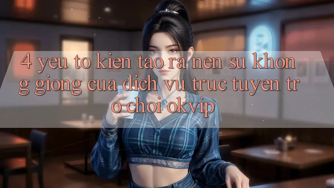 4. Yếu Tố Kiến tạo ra Nên Sự Không giống Của Dịch vụ trực tuyến Trò chơi OKVIP