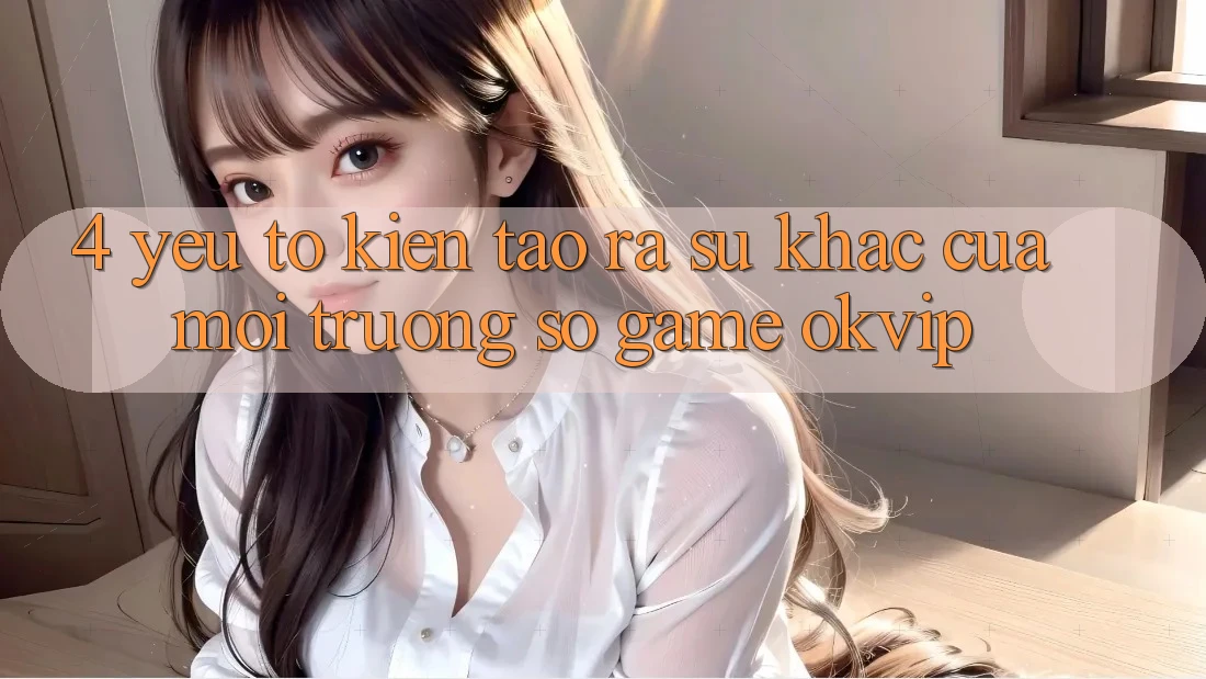 4. Yếu Tố Kiến tạo ra Sự Khác Của Môi trường số Game OKVIP