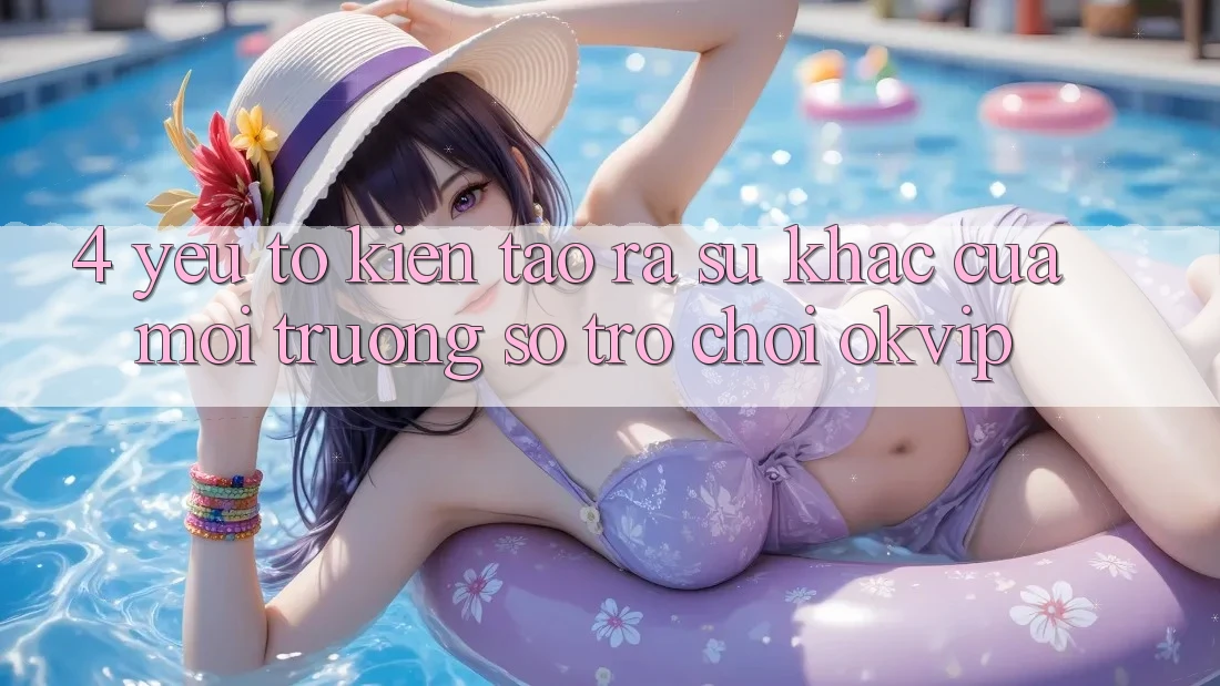 4. Yếu Tố Kiến tạo ra Sự Khác Của Môi trường số Trò chơi OKVIP