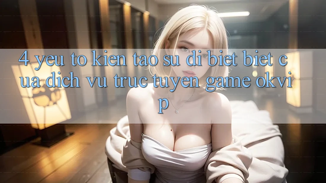 4. Yếu Tố Kiến tạo Sự Dị biệt Biệt Của Dịch vụ trực tuyến Game OKVIP