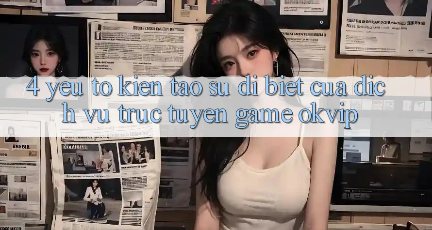 4. Yếu Tố Kiến tạo Sự Dị biệt Của Dịch vụ trực tuyến Game OKVIP 4. Yếu Tố Kiến tạo Sự Dị biệt Của Dịch vụ trực tuyến Game OKVIP