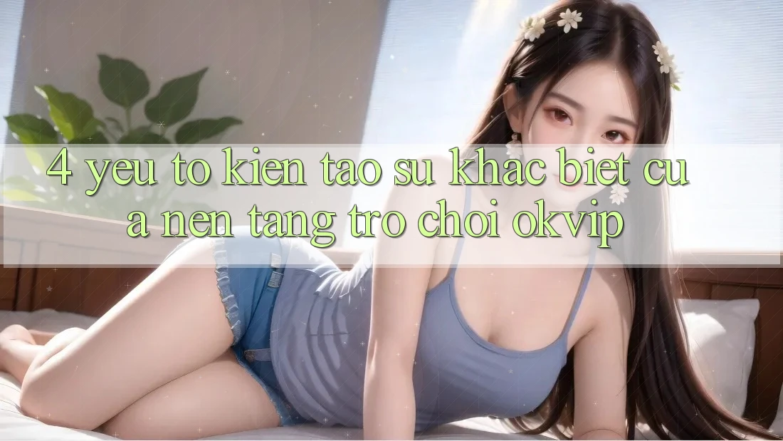 4. Yếu Tố Kiến tạo Sự Khác Biệt Của Nền Tảng Trò chơi OKVIP 4. Yếu Tố Kiến tạo Sự Khác Biệt Của Nền Tảng Trò chơi OKVIP