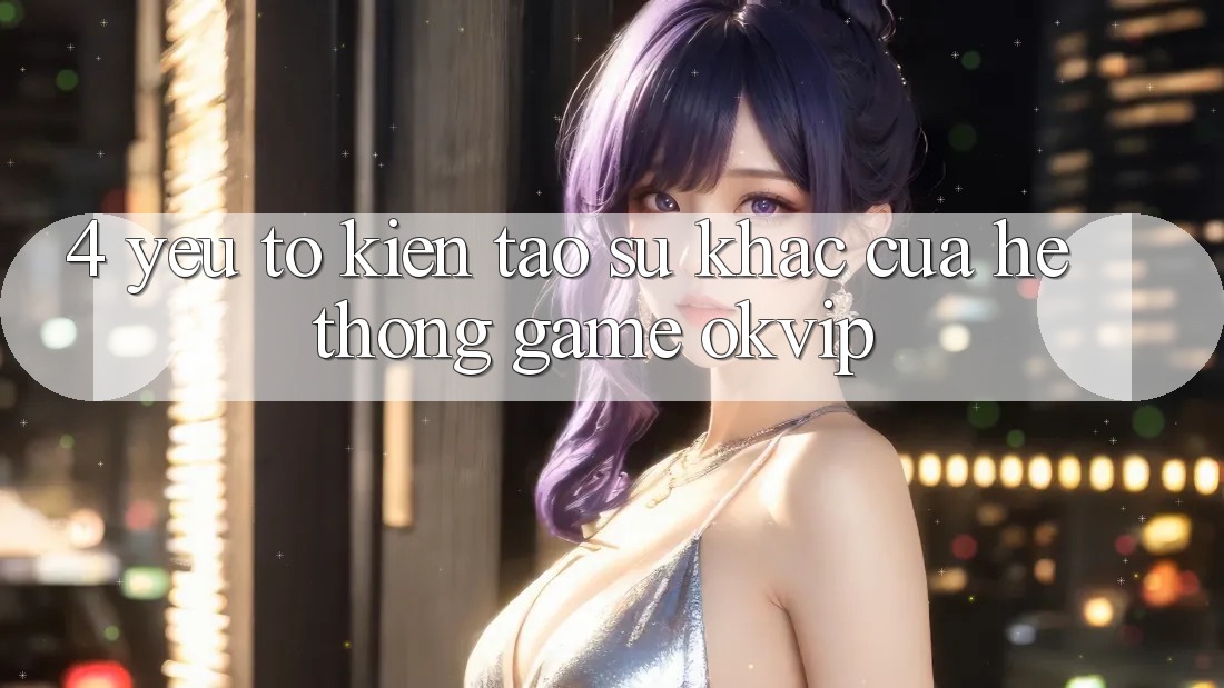 4. Yếu Tố Kiến tạo Sự Khác Của Hệ thống Game OKVIP 4. Yếu Tố Kiến tạo Sự Khác Của Hệ thống Game OKVIP