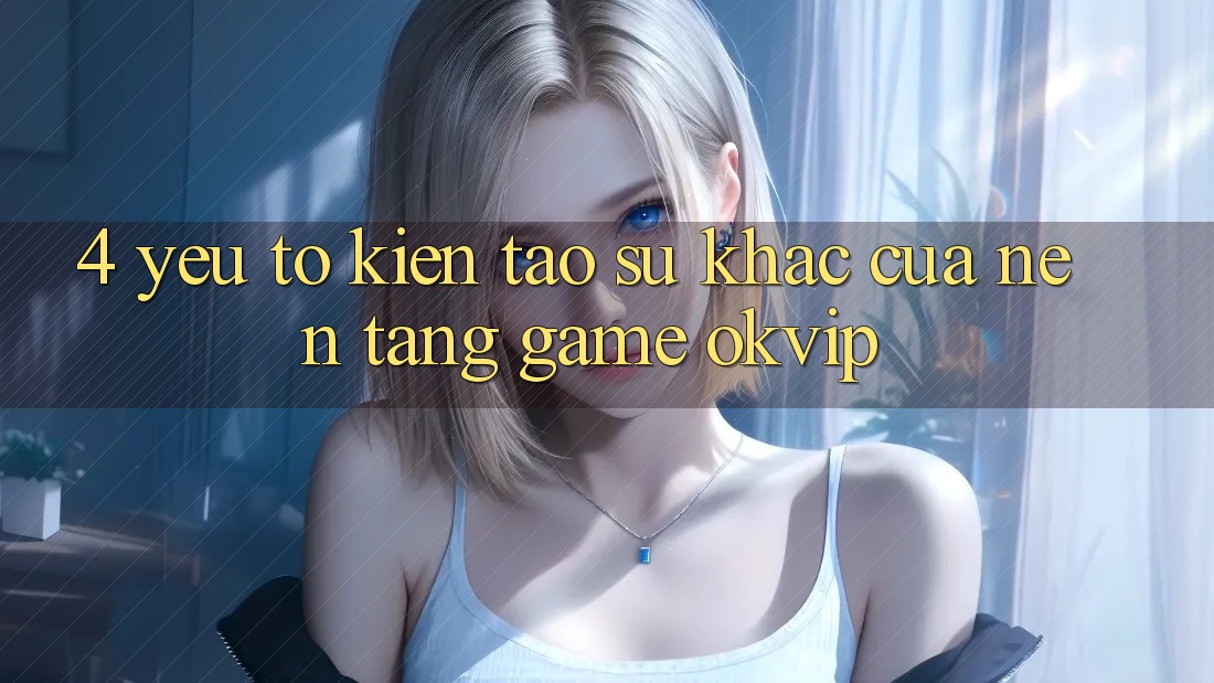 4. Yếu Tố Kiến tạo Sự Khác Của Nền Tảng Game OKVIP 4. Yếu Tố Kiến tạo Sự Khác Của Nền Tảng Game OKVIP