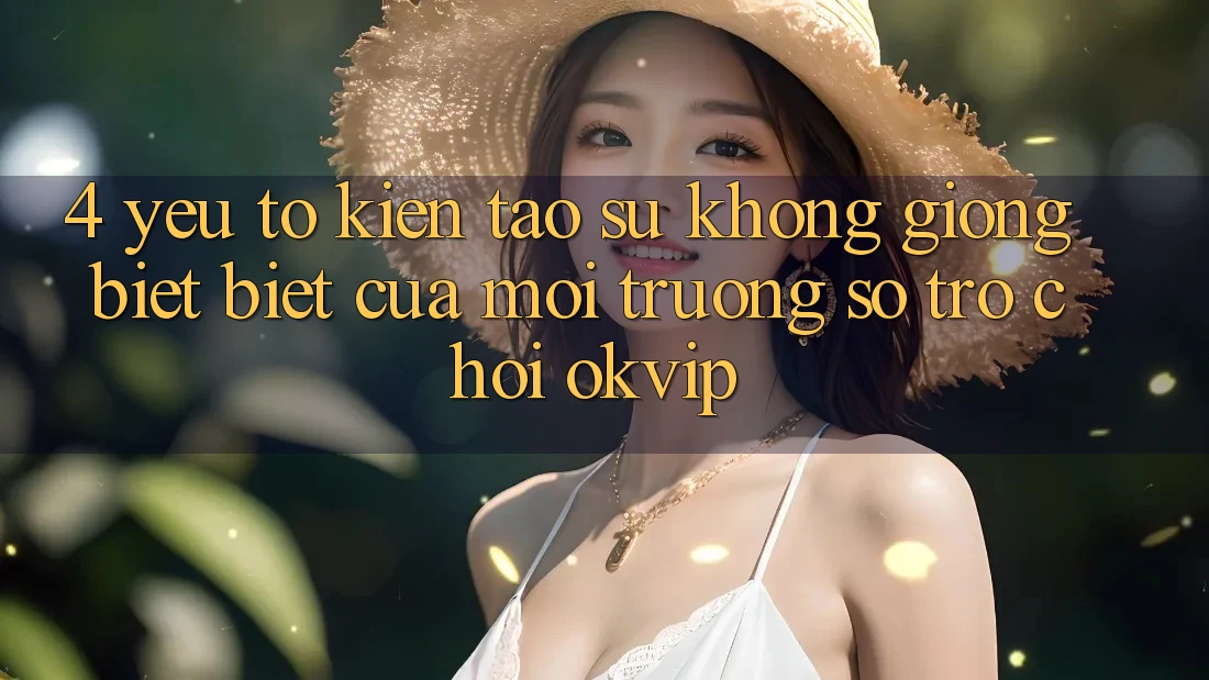 4. Yếu Tố Kiến tạo Sự Không giống biệt Biệt Của Môi trường số Trò chơi OKVIP 4. Yếu Tố Kiến tạo Sự Không giống biệt Biệt Của Môi trường số Trò chơi OKVIP