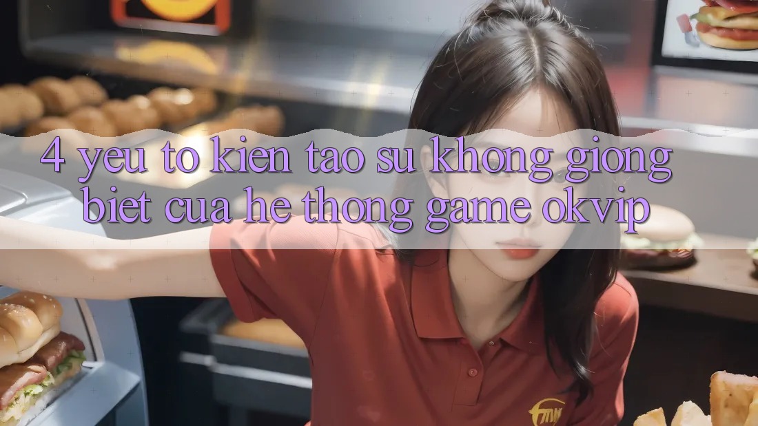 4. Yếu Tố Kiến tạo Sự Không giống Biệt Của Hệ thống Game OKVIP