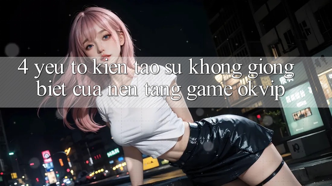 4. Yếu Tố Kiến tạo Sự Không giống Biệt Của Nền Tảng Game OKVIP 4. Yếu Tố Kiến tạo Sự Không giống Biệt Của Nền Tảng Game OKVIP
