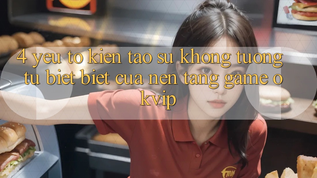 4. Yếu Tố Kiến tạo Sự Không tương tự biệt Biệt Của Nền Tảng Game OKVIP