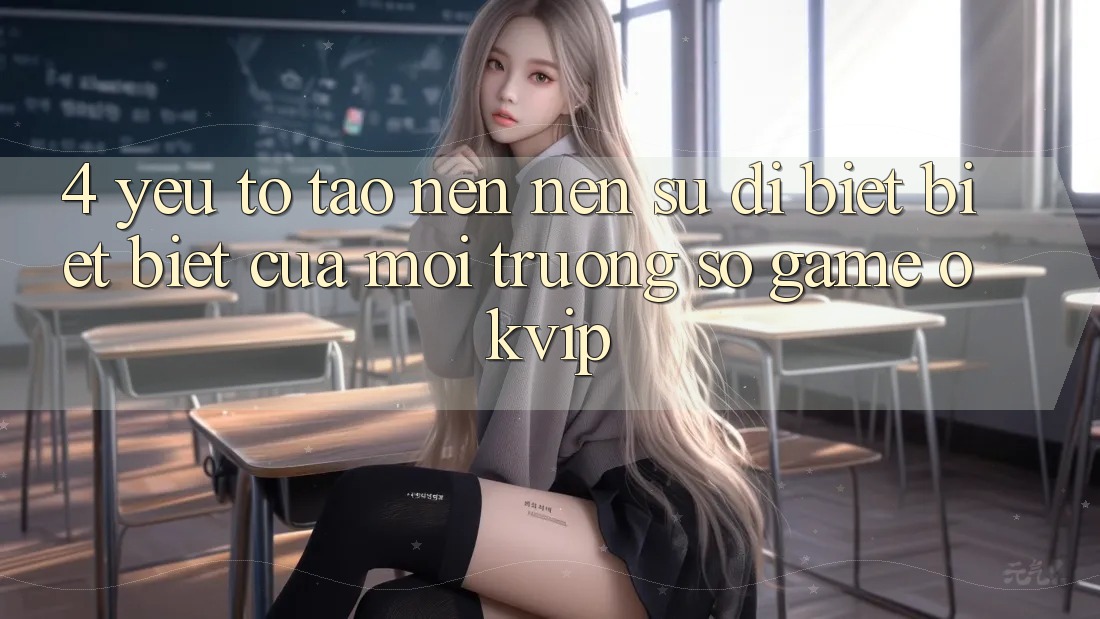 4. Yếu Tố Tạo nên Nên Sự Dị biệt biệt Biệt Của Môi trường số Game OKVIP 4. Yếu Tố Tạo nên Nên Sự Dị biệt biệt Biệt Của Môi trường số Game OKVIP