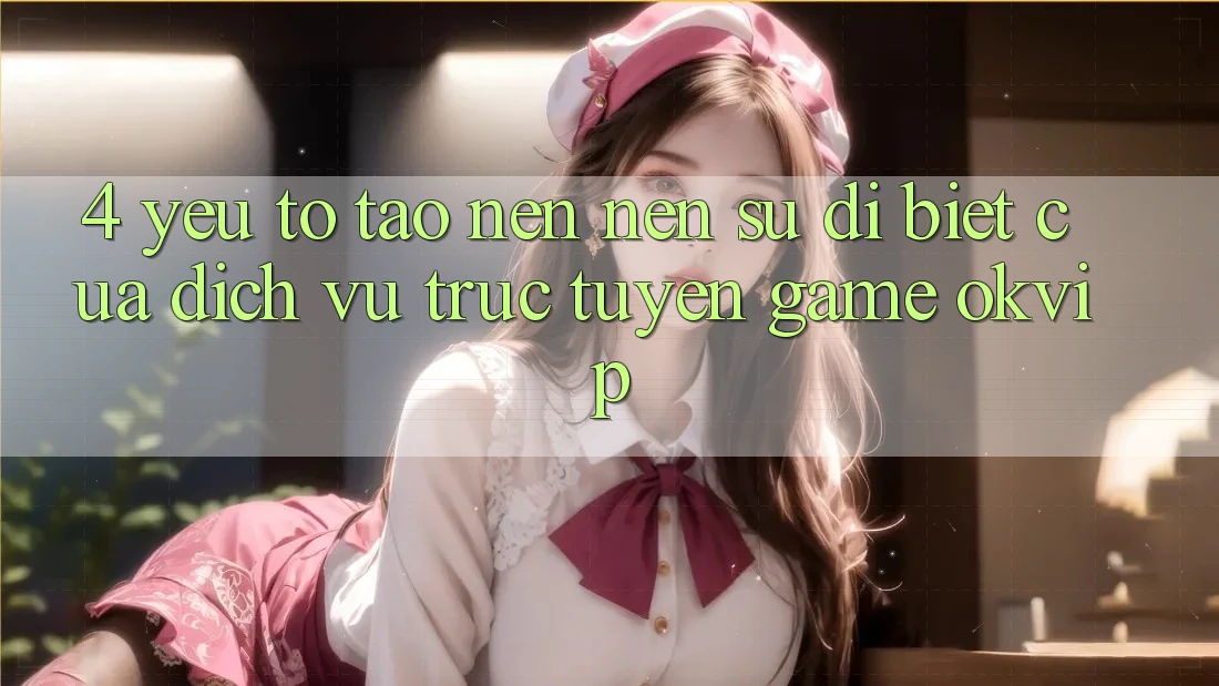 4. Yếu Tố Tạo nên Nên Sự Dị biệt Của Dịch vụ trực tuyến Game OKVIP