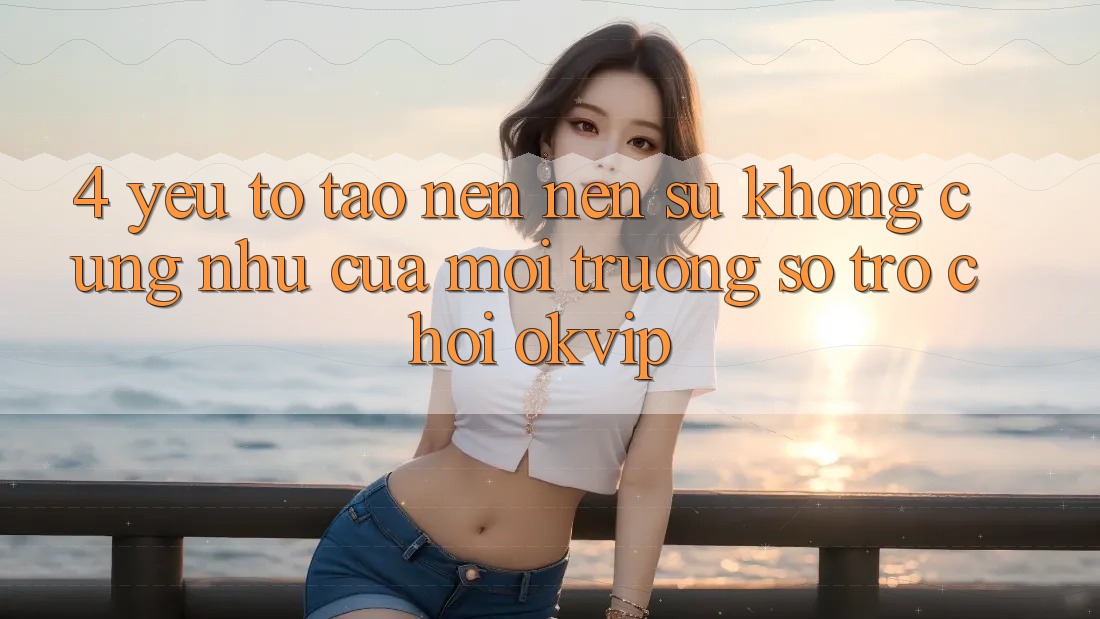 4. Yếu Tố Tạo nên Nên Sự Không cũng như Của Môi trường số Trò chơi OKVIP
