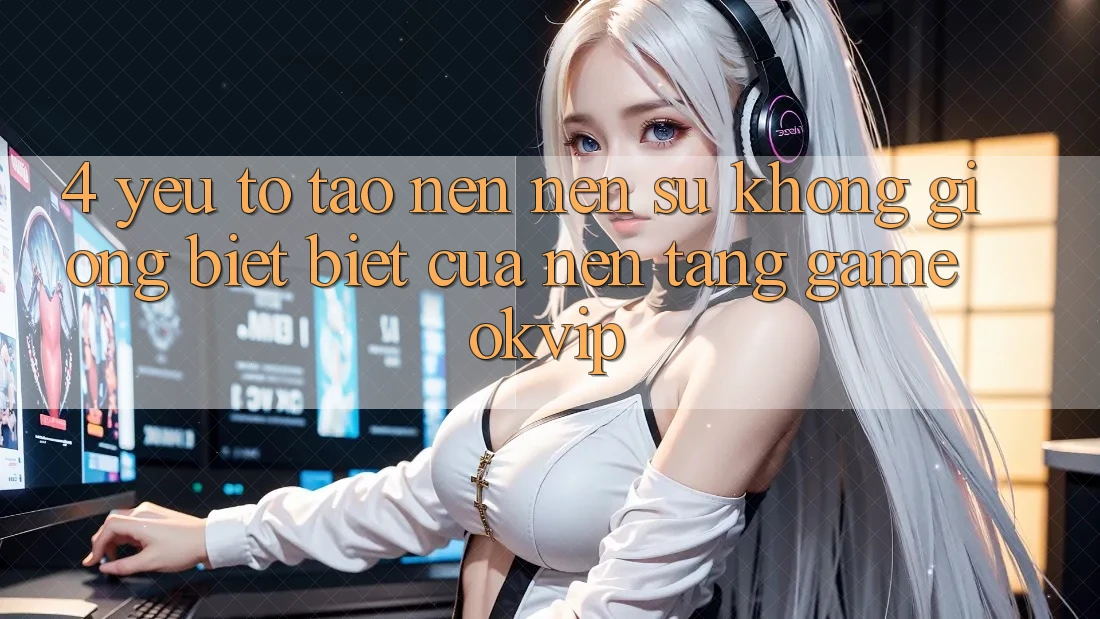 4. Yếu Tố Tạo nên Nên Sự Không giống biệt Biệt Của Nền tảng Game OKVIP 4. Yếu Tố Tạo nên Nên Sự Không giống biệt Biệt Của Nền tảng Game OKVIP