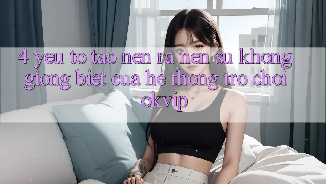 4. Yếu Tố Tạo nên ra Nên Sự Không giống Biệt Của Hệ thống Trò chơi OKVIP