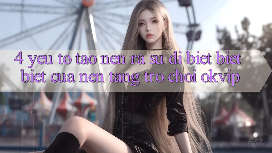 4. Yếu Tố Tạo nên ra Sự Dị biệt biệt Biệt Của Nền Tảng Trò chơi OKVIP