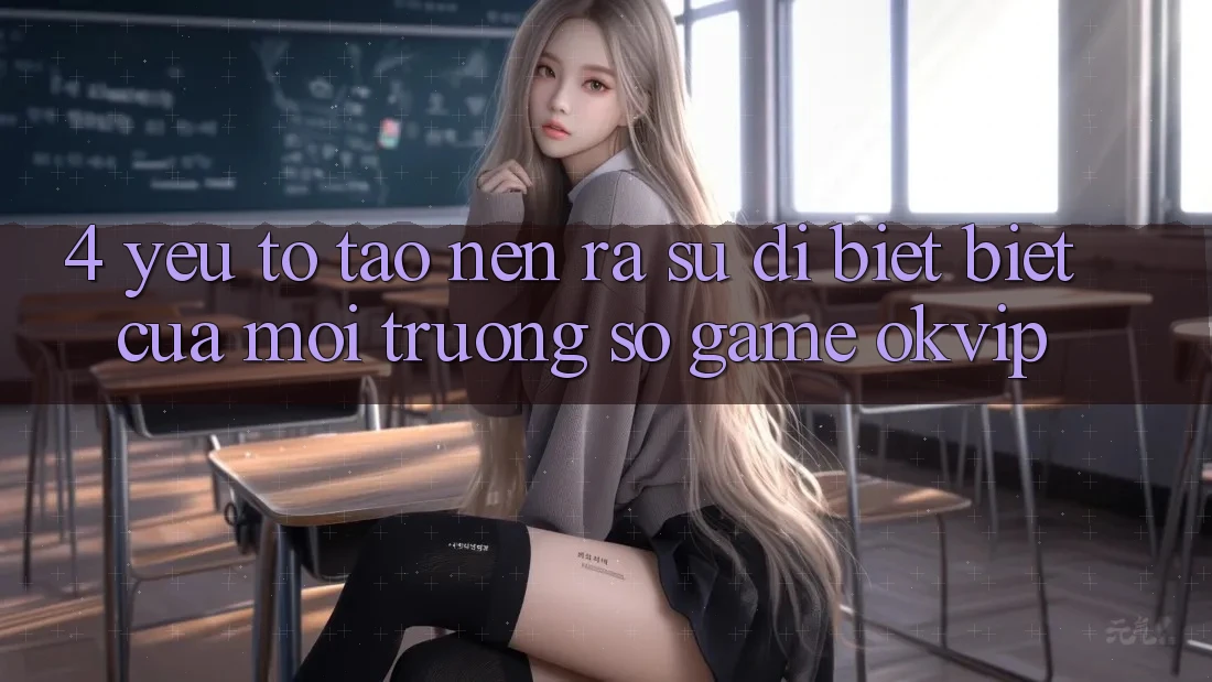 4. Yếu Tố Tạo nên ra Sự Dị biệt Biệt Của Môi trường số Game OKVIP 4. Yếu Tố Tạo nên ra Sự Dị biệt Biệt Của Môi trường số Game OKVIP