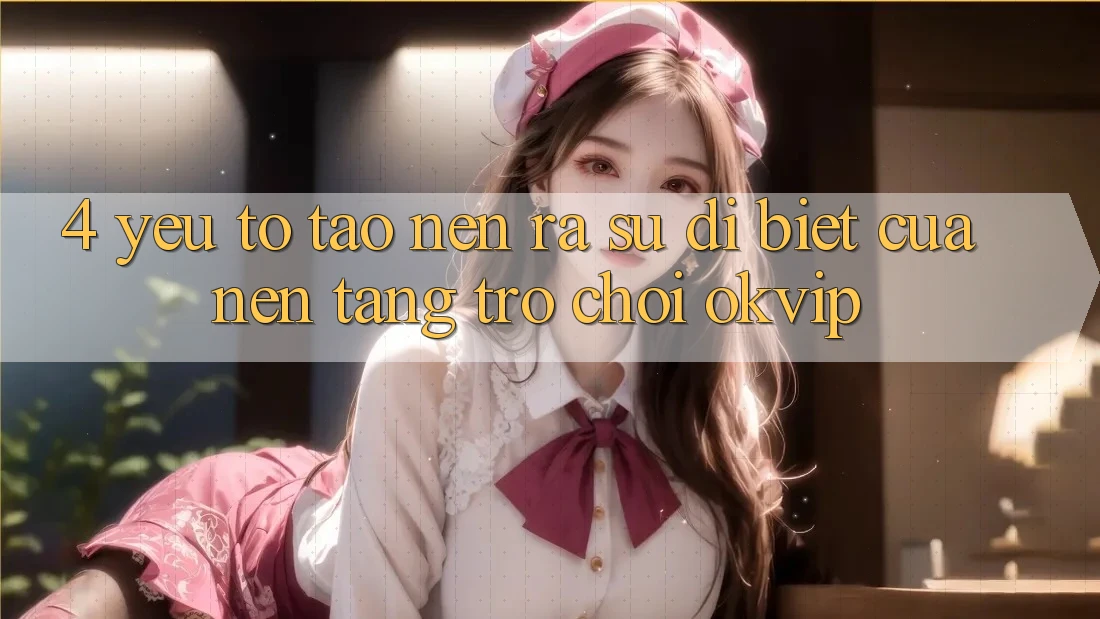 4. Yếu Tố Tạo nên ra Sự Dị biệt Của Nền Tảng Trò chơi OKVIP 4. Yếu Tố Tạo nên ra Sự Dị biệt Của Nền Tảng Trò chơi OKVIP