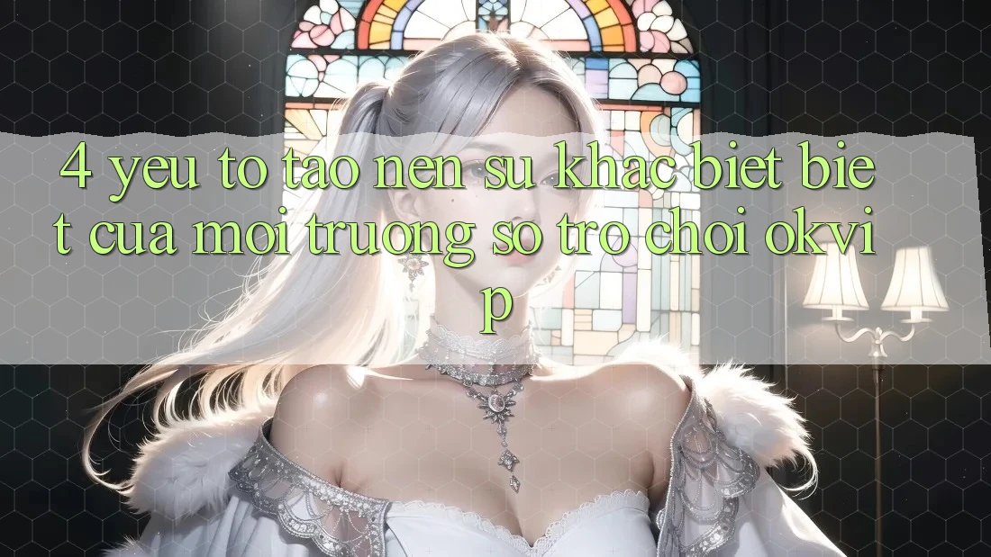 4. Yếu Tố Tạo Nên Sự Khác biệt Biệt Của Môi trường số Trò chơi OKVIP 4. Yếu Tố Tạo Nên Sự Khác biệt Biệt Của Môi trường số Trò chơi OKVIP