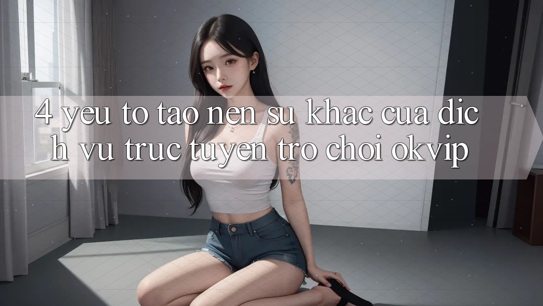 4. Yếu Tố Tạo Nên Sự Khác Của Dịch vụ trực tuyến Trò chơi OKVIP