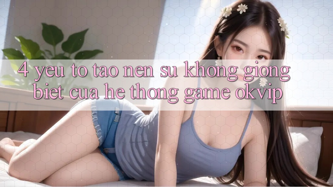 4. Yếu Tố Tạo Nên Sự Không giống biệt Của Hệ thống Game OKVIP