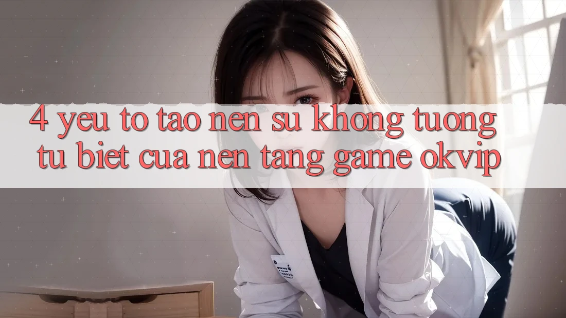 4. Yếu Tố Tạo Nên Sự Không tương tự Biệt Của Nền Tảng Game OKVIP