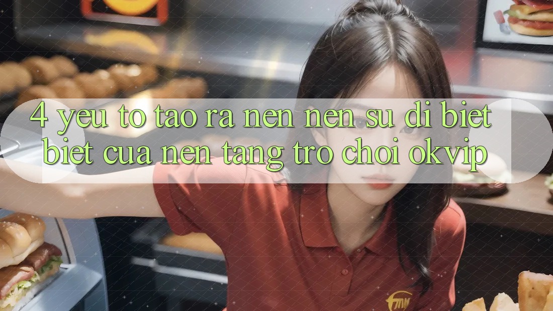 4. Yếu Tố Tạo ra nên Nên Sự Dị biệt Biệt Của Nền Tảng Trò chơi OKVIP
